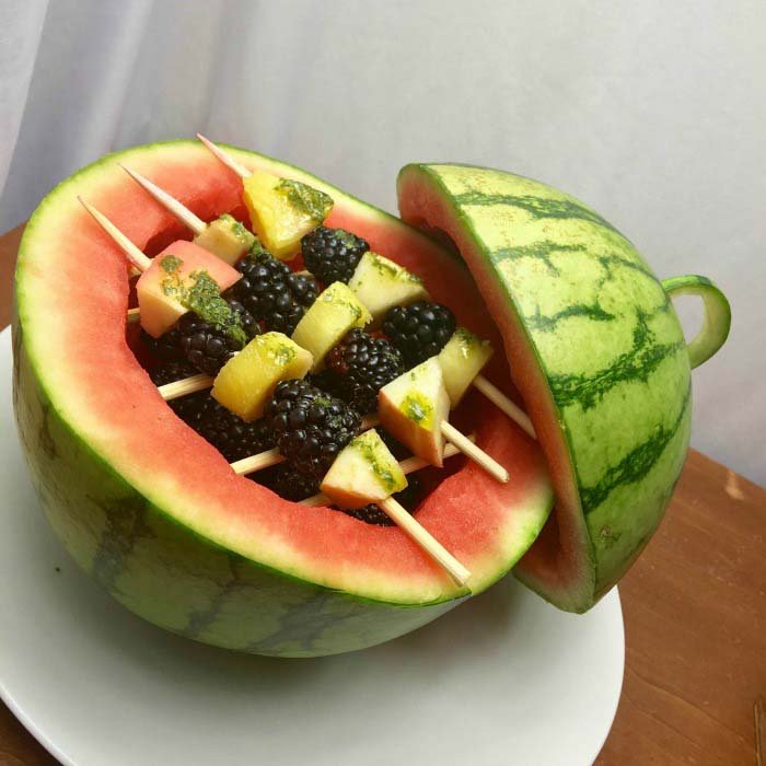 Recipe Image: Watermelon Grill Centerpiece
